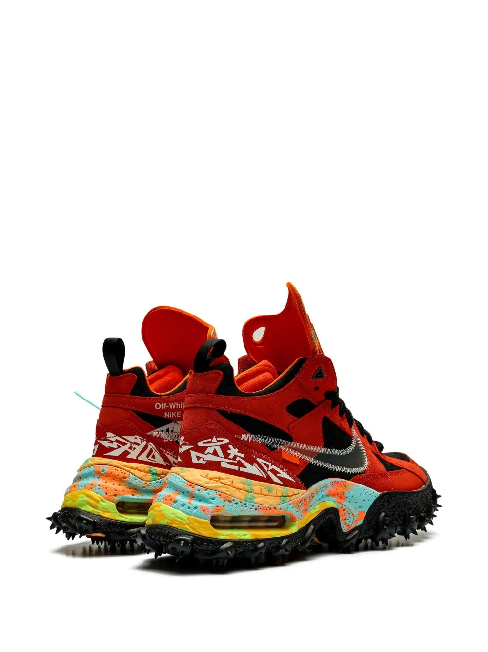 X Off-White Air Terra Forma Mantra Orange Sneakers