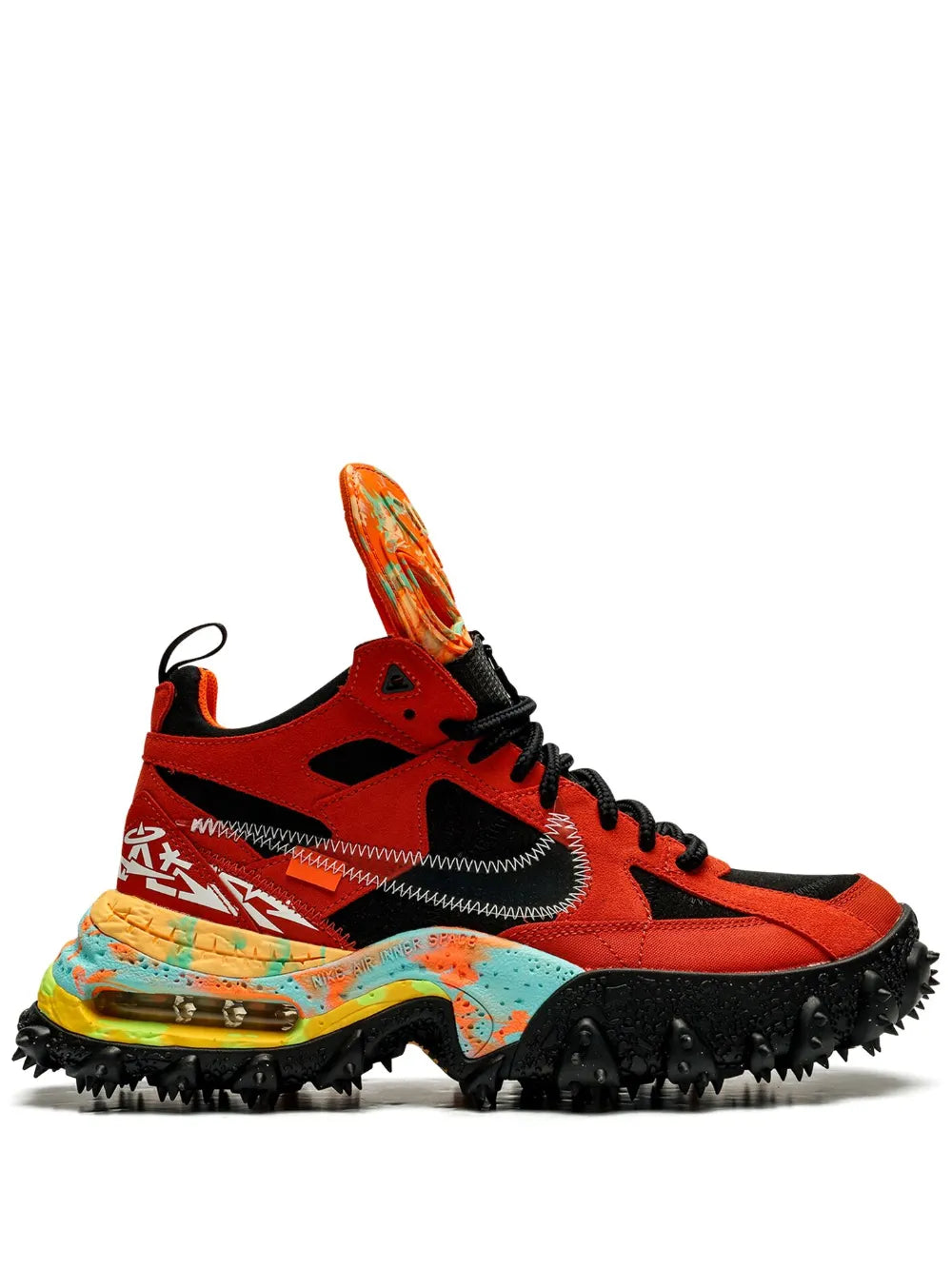 X Off-White Air Terra Forma Mantra Orange Sneakers