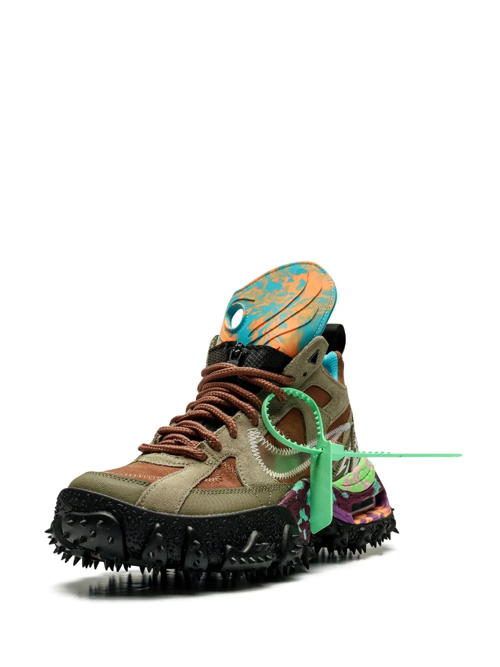 X Off-White Air Terra Forma Archaeo Brown Sneakers