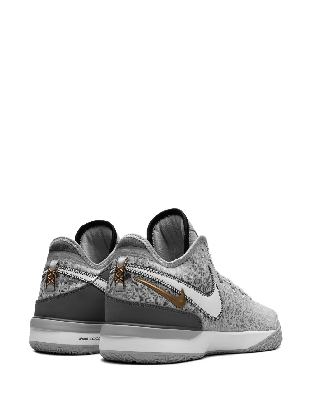 Zoom Lebron Nxxt Gen Wolf Grey Metallic Gold