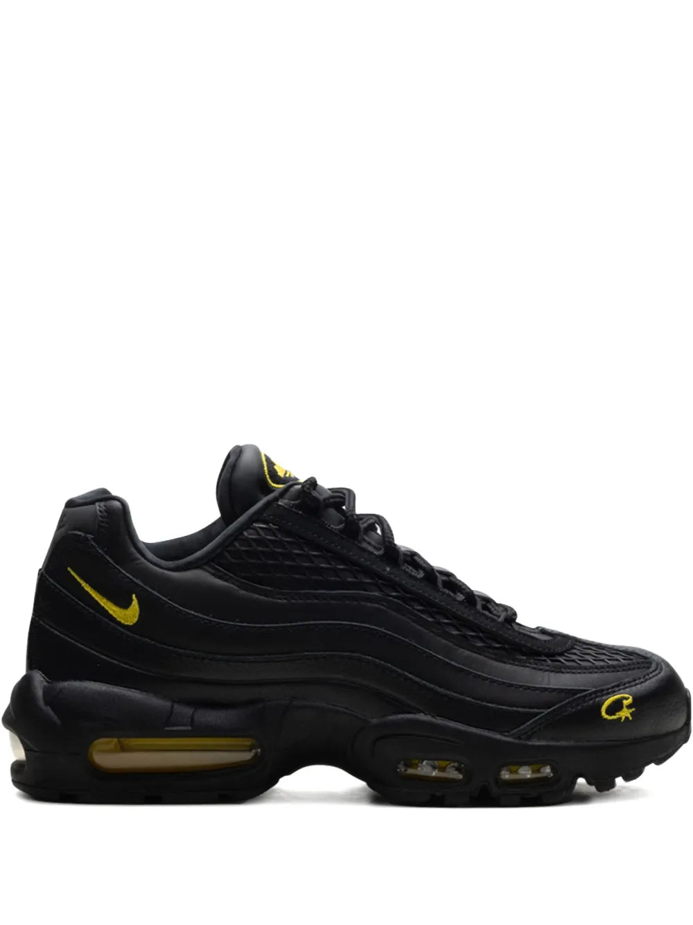 X Corteiz Air Max 95 Honey/Black Sneakers