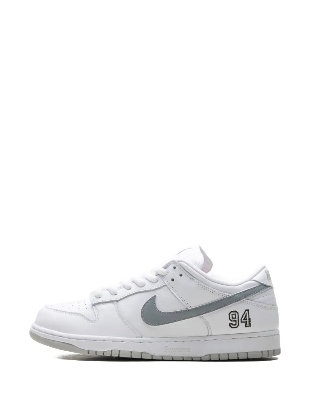 Sb Dunk Low Supreme - White Sneakers