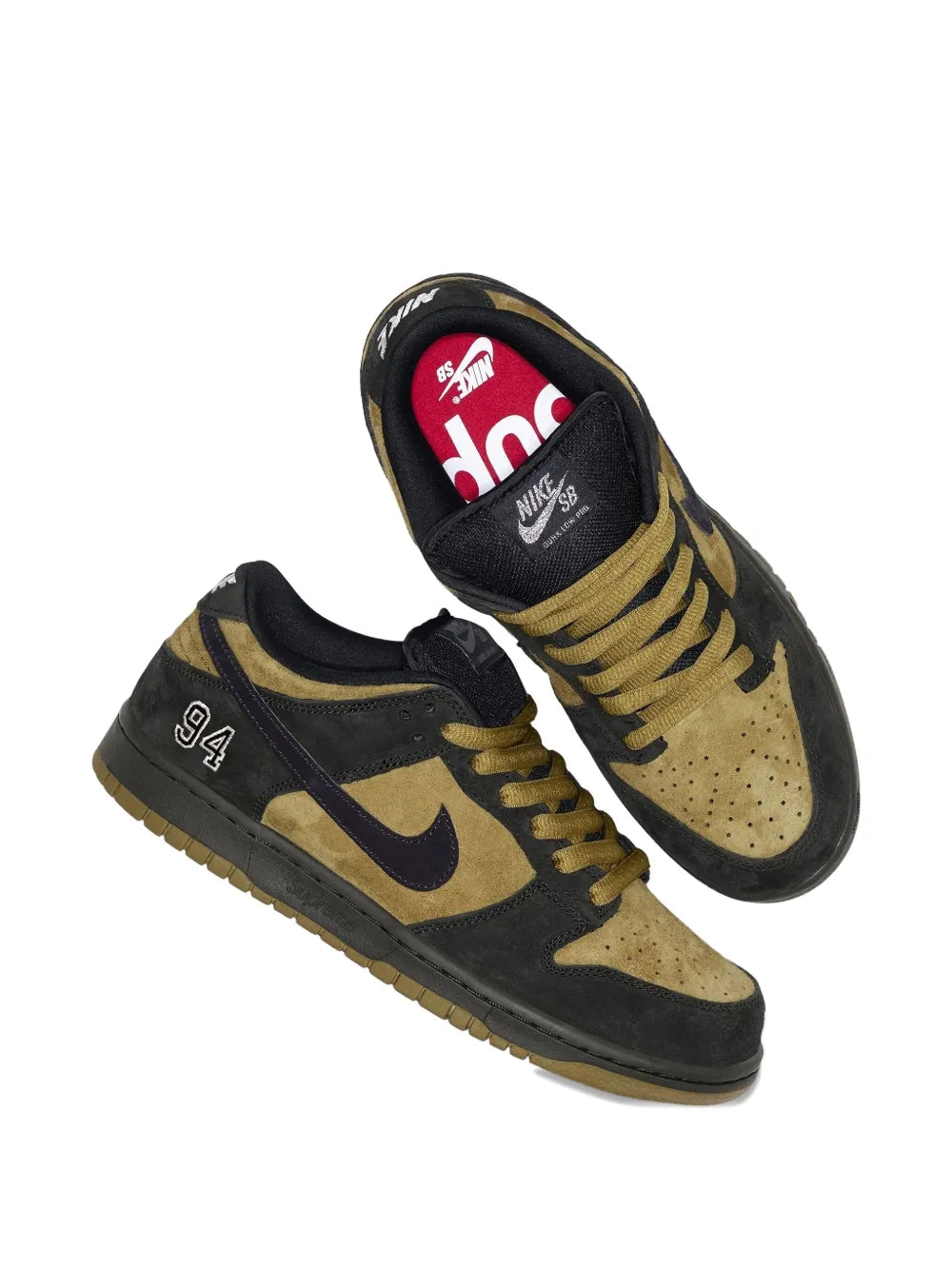 Sb Dunk Supreme - Camper Green Sneakers