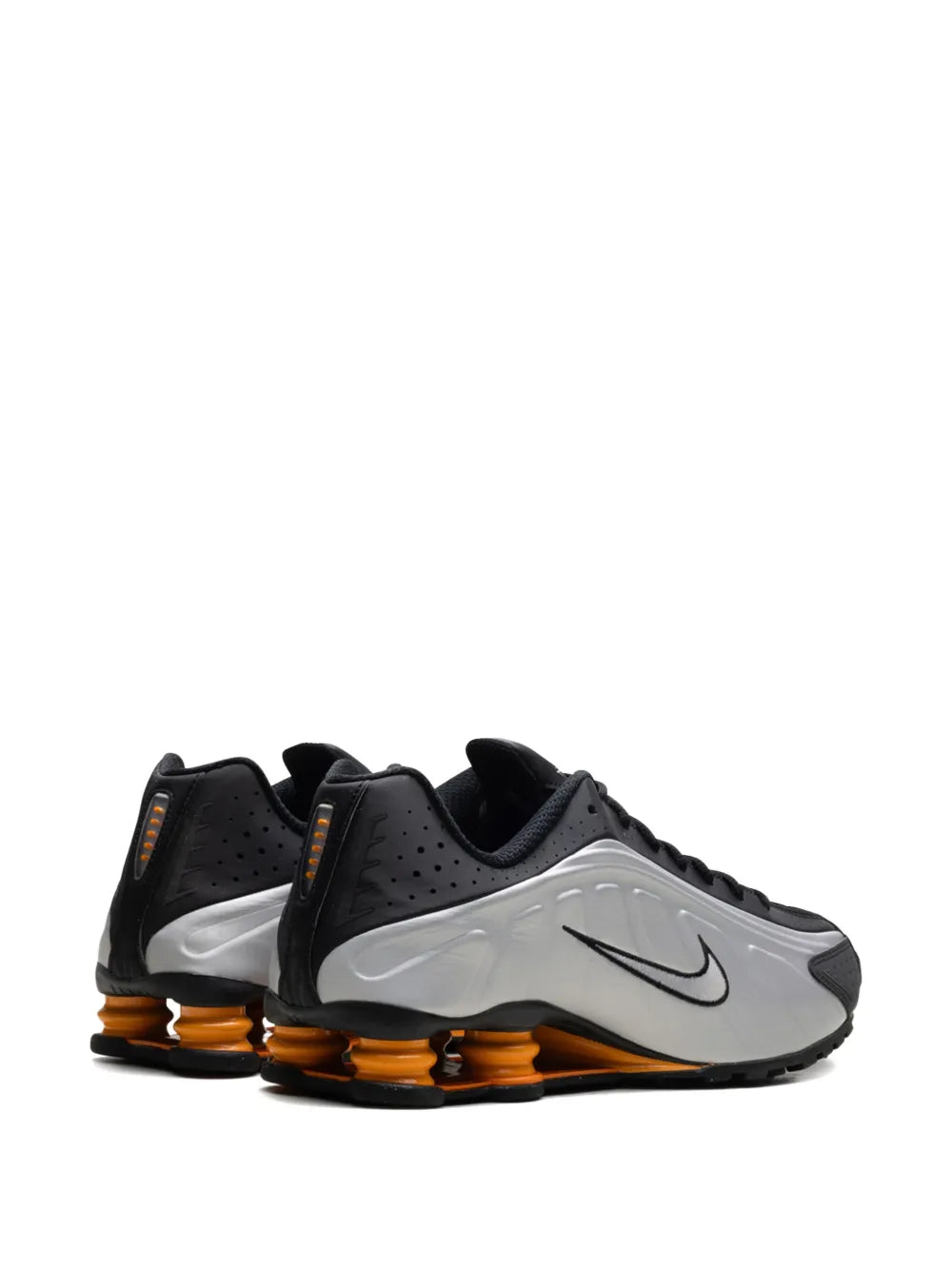 Shox R4 Black/Vast Grey/Bright Mandarin/Metallic Silver Sneakers