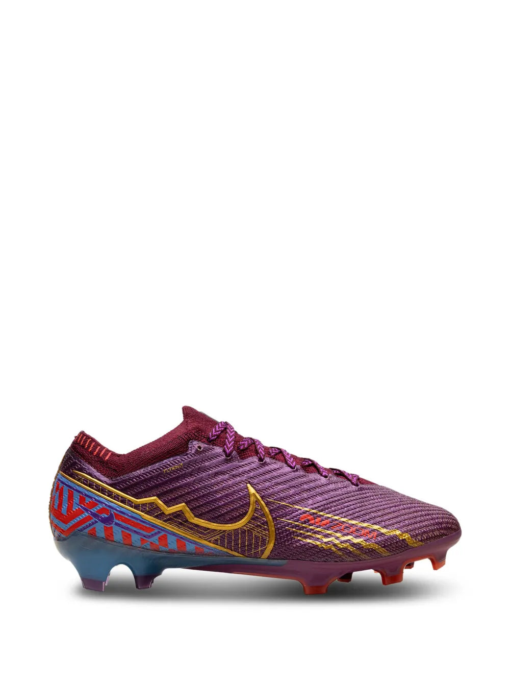 Zoom Mercurial Vapor 15 Elite Km Fg Cleats Mbappe Dark Beetroot Sneakers