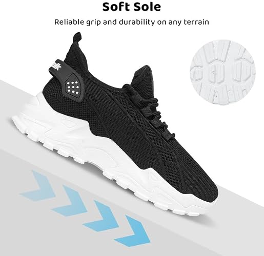 Women's Walking Shoes - Lightweight Breathable Mesh Sneakers